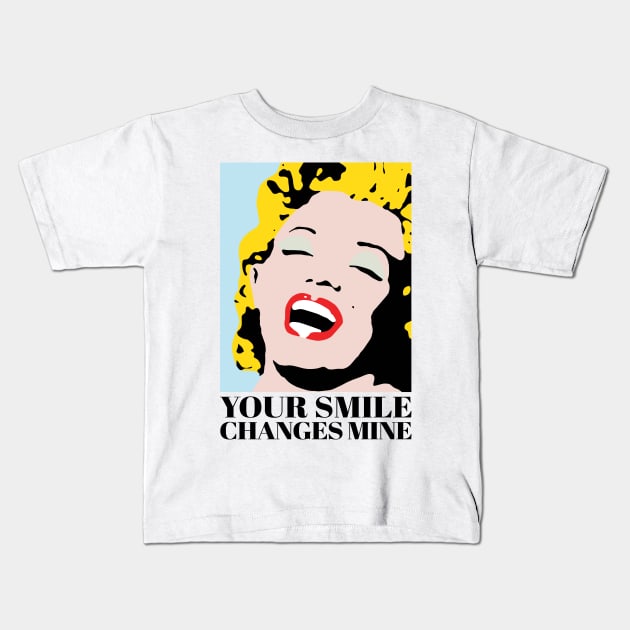 Love your vintage smile Kids T-Shirt by KewaleeTee